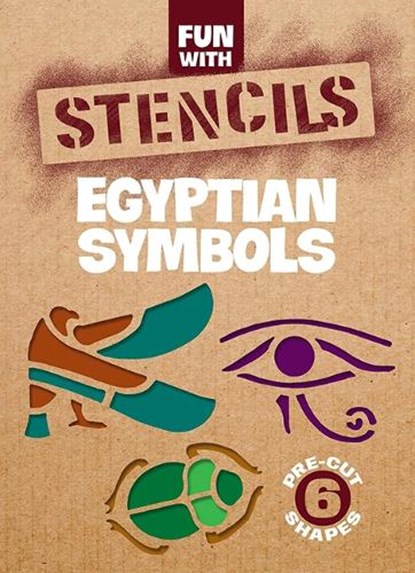 Fun with Stencils: Egyptian Symbols, Ellen Harper - Paperback - 9780486431093