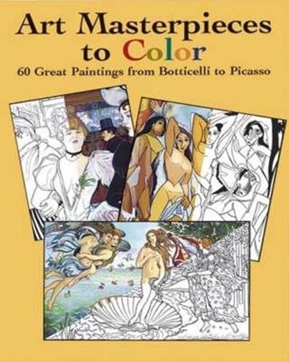 Art Masterpieces to Color, Marty Noble - Paperback - 9780486433813