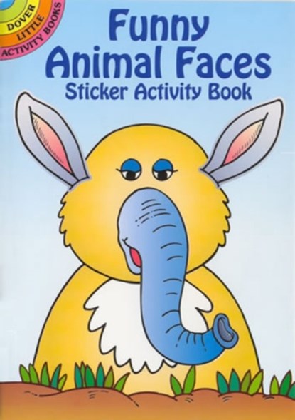 Funny Animal Faces Sticker Activity Book, Fran Newman-D'Amico - Paperback - 9780486441146