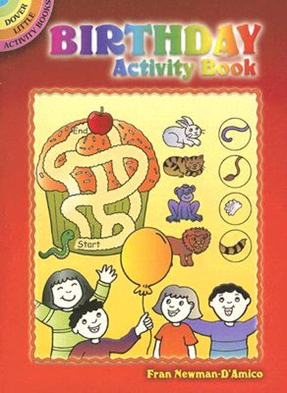 Birthday Activity Book, Fran Newman-D'Amico - Paperback - 9780486444413