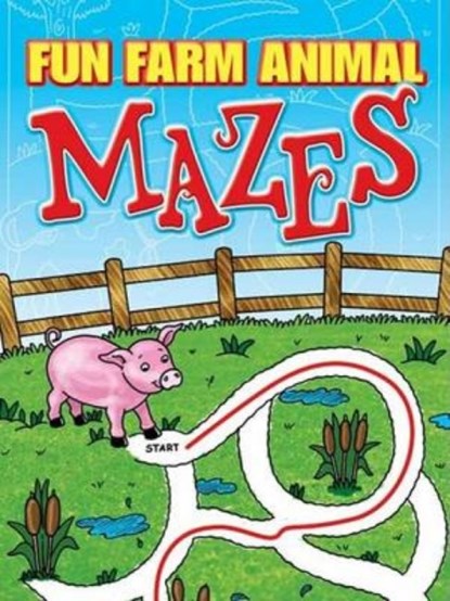 Fun Farm Animal Mazes, Fran Newman-D'Amico - Paperback - 9780486451848