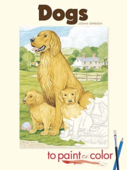Dogs to Paint or Color, John Green - Paperback - 9780486465418