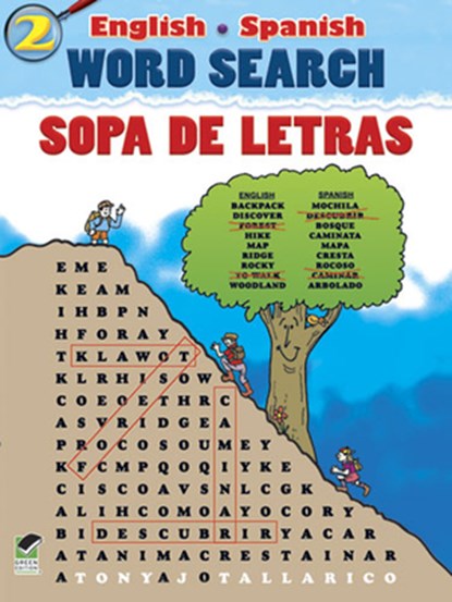 English-Spanish Word Search Sopa de Letras #2, Tony J Tallarico - Paperback - 9780486480985