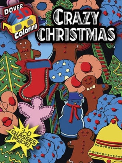 3-D Coloring Book - Crazy Christmas, Jessica Mazurkiewicz - Paperback - 9780486484099