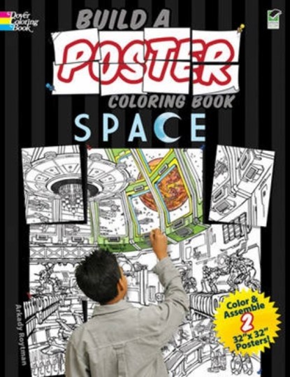Build a Poster - Space, Arkady Roytman ; Coloring Books - Paperback - 9780486486451