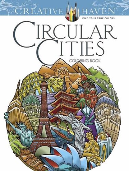 Creative Haven Circular Cities Coloring Book, David Bodo - Paperback - 9780486809021