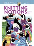 Creative Haven Knitting Notions Coloring Book | Jessica Mazurkiewicz | 