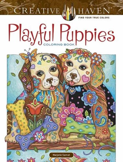 Creative Haven Playful Puppies Coloring Book (Working Title), Marjorie Sarnat - Paperback - 9780486812687