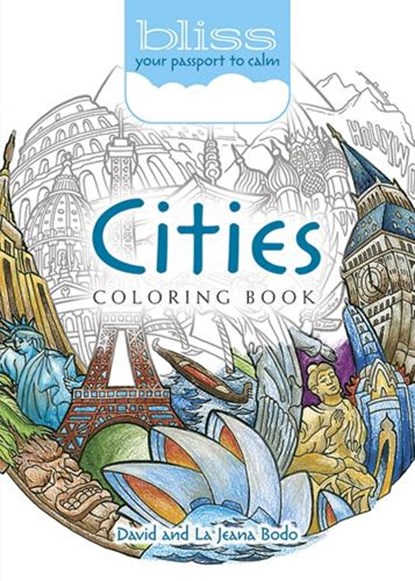 Bliss Cities Coloring Book, David Bodo - Paperback - 9780486812762