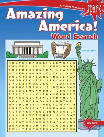 Spark Amazing America! Word Search, John Kurtz - Paperback - 9780486816098