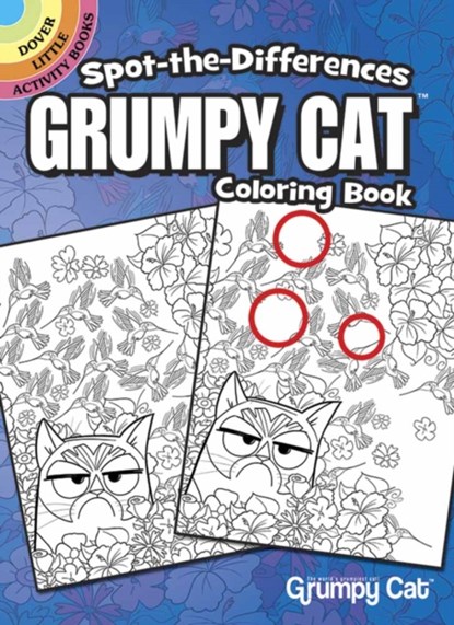 Spot-The-Differences Grumpy Cat Coloring Book, John Kurtz - Paperback - 9780486819594