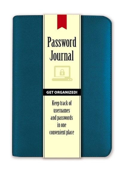 Password Journal: Caribbean Blue, Dover Publications Inc - Paperback - 9780486825588