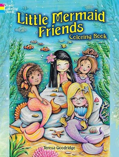 Little Mermaid Friends Coloring Book, Teresa Goodridge - Paperback - 9780486827360