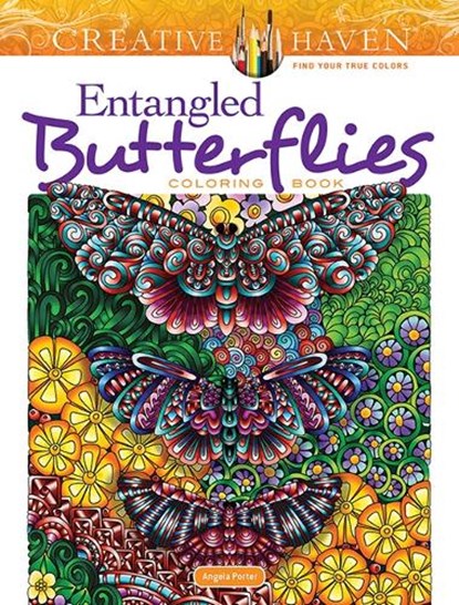 Creative Haven Entangled Butterflies Coloring Book, Angela Porter - Paperback - 9780486828145
