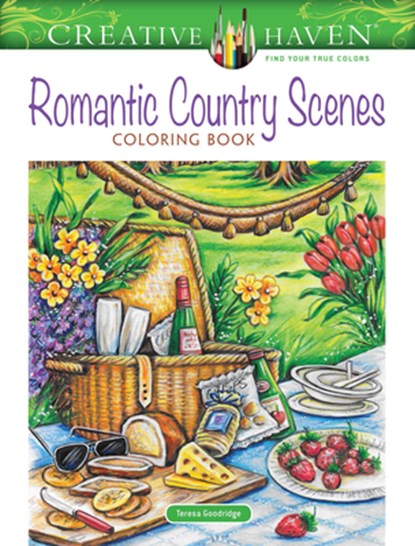 Creative Haven Romantic Country Scenes Coloring Book, Teresa Goodridge - Paperback - 9780486829074