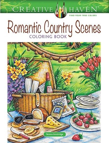 Creative Haven Romantic Country Scenes Coloring Book, Teresa Goodridge - Paperback - 9780486829074