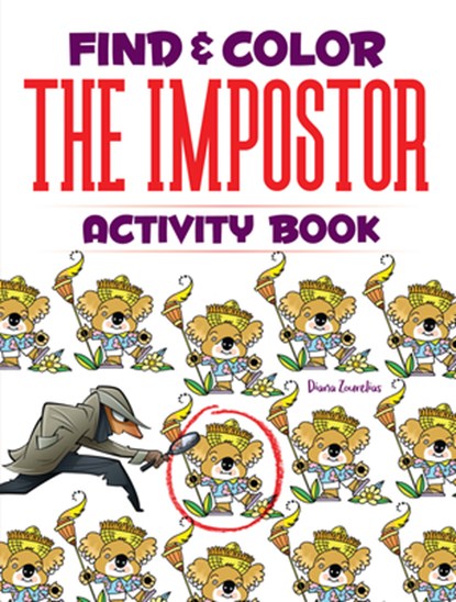 Find & Color the Impostor Activity Book, Diana Zourelias - Paperback - 9780486829753