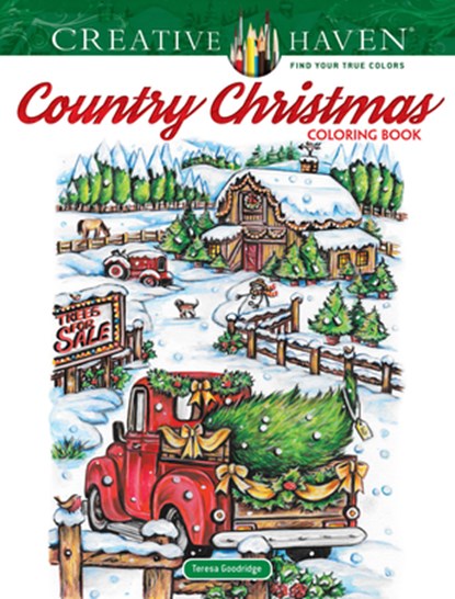 Creative Haven Country Christmas Coloring Book, Teresa Goodridge - Paperback - 9780486832524