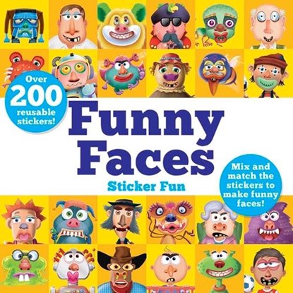 Funny Faces Sticker Fun, GRAHAM,  Oakley - Paperback - 9780486832876