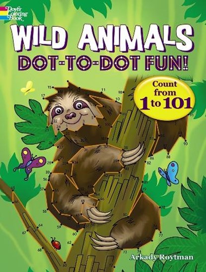 Wild Animals Dot-to-Dot Fun, Arkady Roytman - Paperback - 9780486838380