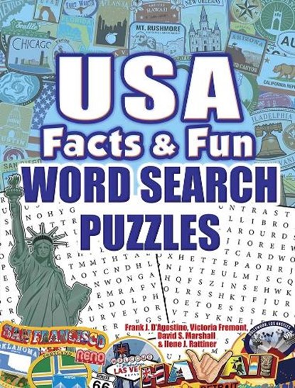 USA Facts & Fun Word Search Puzzles, Frank J D'Agostino - Paperback - 9780486839943