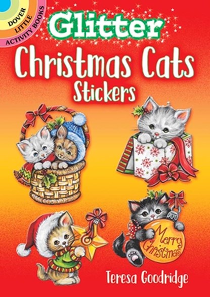 Glitter Christmas Cats Stickers, Teresa Goodridge - Paperback - 9780486841304
