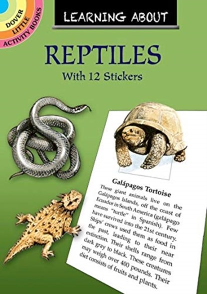 Learning About Reptiles, Jan Sovak - Paperback - 9780486844640