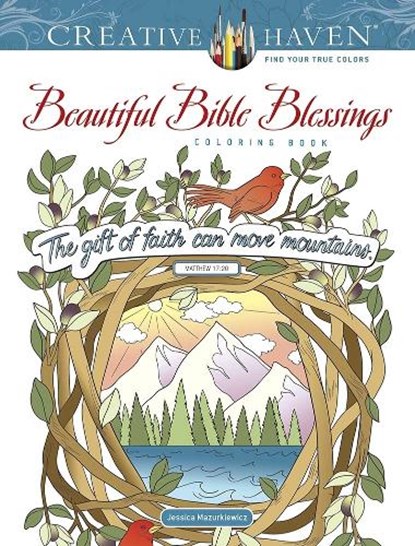 Creative Haven Beautiful Bible Blessings Coloring Book, Jessica Mazurkiewicz - Paperback - 9780486845579