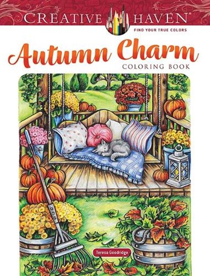Creative Haven Autumn Charm Coloring Book, Teresa Goodridge - Paperback - 9780486848518
