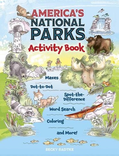America'S National Parks Activity Book, Becky J Radtke - Paperback - 9780486848594