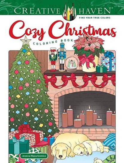 Creative Haven Cozy Christmas Coloring Book, Jessica Mazurkiewicz - Paperback - 9780486848617