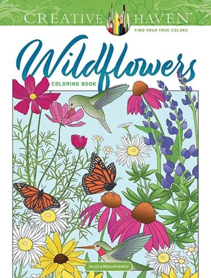 Creative Haven Wildflowers Coloring Book, Jessica Mazurkiewicz - Paperback - 9780486849669