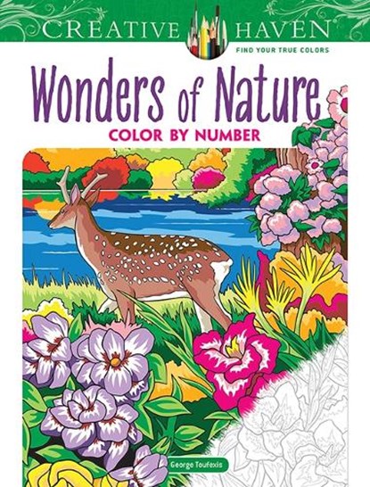 Creative Haven Wonders of Nature Color by Number, George Toufexis - Paperback - 9780486849874