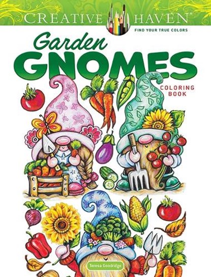 Creative Haven Garden Gnomes Coloring Book, Teresa Goodridge - Paperback - 9780486852706
