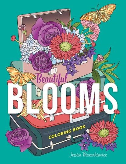 Beautiful Blooms Coloring Book, Jessica Mazurkiewicz - Paperback - 9780486852768