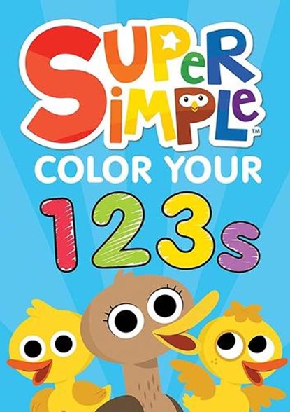 Super Simple™ Color Your 123s, Dover Publications Inc ; Super Simple™ - Paperback - 9780486853130
