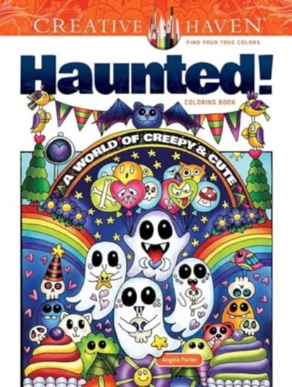 Creative Haven Haunted! Coloring Book, Angela Porter - Paperback - 9780486853543