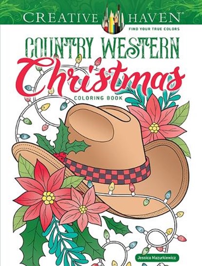Creative Haven Country Western Christmas Coloring Book, Jessica Mazurkiewicz - Paperback - 9780486855431