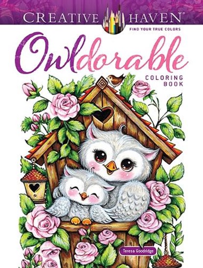 Creative Haven Owldorable Coloring Book, Teresa Goodridge - Paperback - 9780486855486