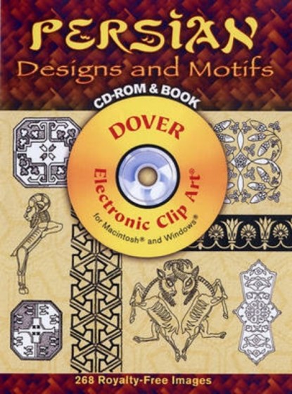 Persian Designs and Motifs CD-ROM and Book, Ali Dowlatshahi - AVM - 9780486998756