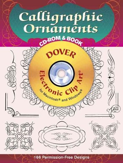 Calligraphic Ornaments CD-ROM and Book, Dover Publications Inc - Paperback - 9780486999395