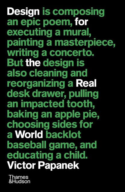 Design for the Real World, Victor Papanek - Paperback - 9780500295335