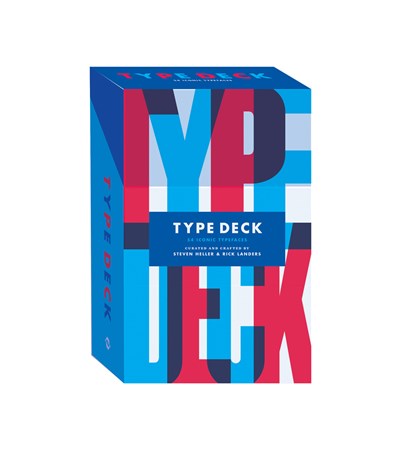 Type Deck: A Collection of Iconic Typefaces, Steven Heller ; Rick Landers - Losbladig Gebonden - 9780500420799