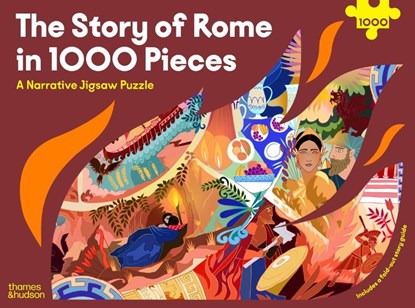 The Story of Rome in 1000 Pieces, Daisy Dunn - Gebonden - 9780500421215