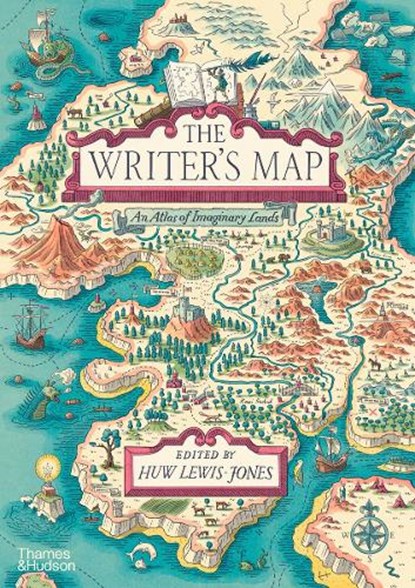 The Writer's Map, Huw Lewis-Jones - Gebonden Gebonden - 9780500519509
