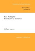 Past Participles from Latin to Romance | Richard Laurent | 