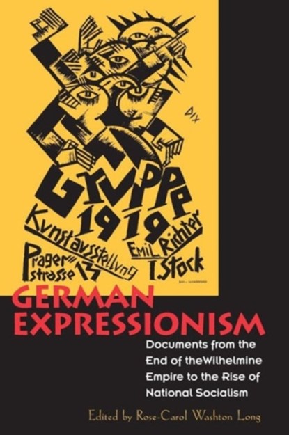 German Expressionism, Rose-Carol Washton Long - Paperback - 9780520202641