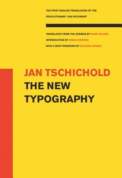 The New Typography, Jan Tschichold - Paperback - 9780520250123
