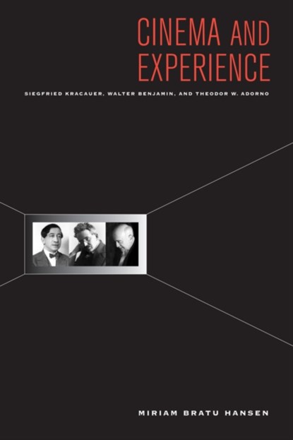 Cinema and Experience, Miriam Hansen - Paperback - 9780520265608