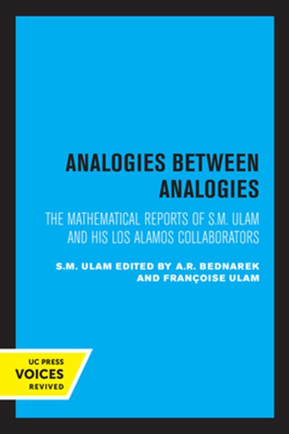Analogies Between Analogies, S. M. Ulam - Paperback - 9780520302303
